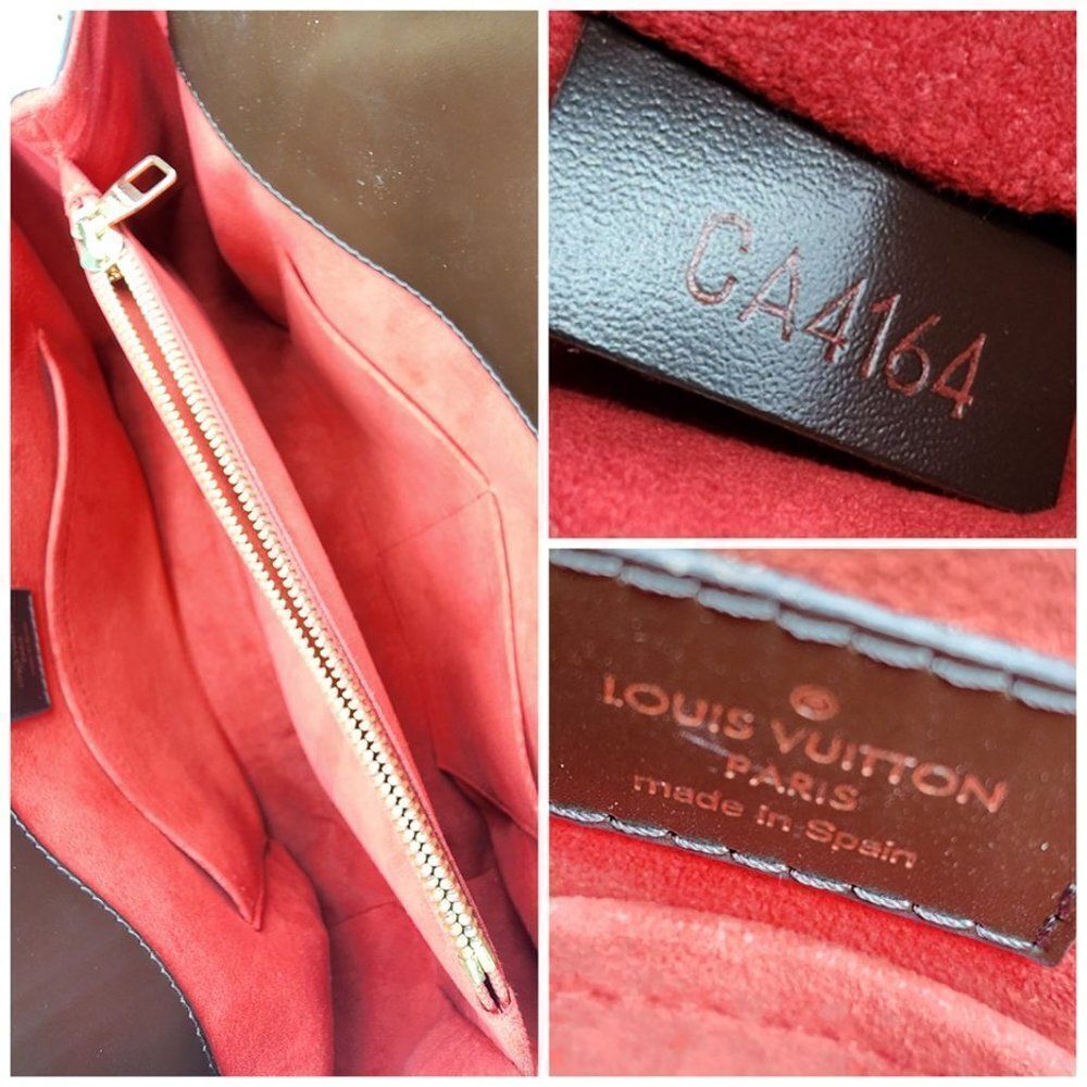 Louis Vuitton Rivoli MM Damier Ebene Satchel | Like New Condition - Picture 6 of 8